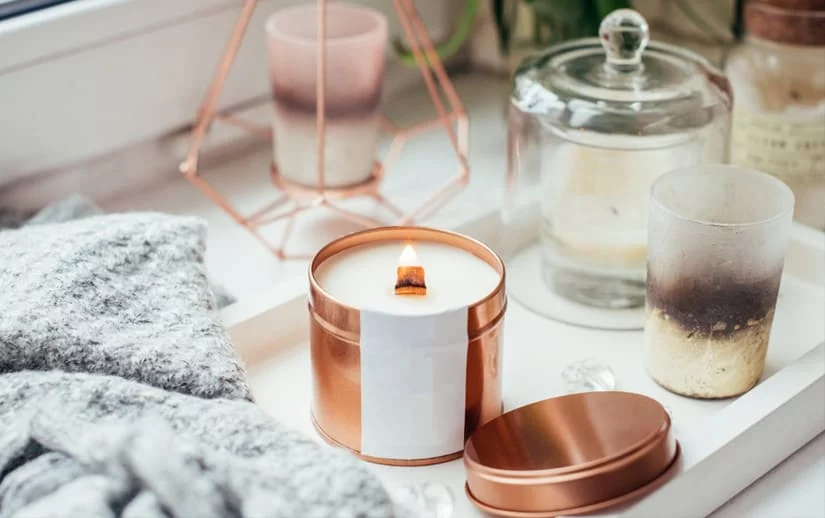 Hands-on candle making workshop with soy wax and candle jars